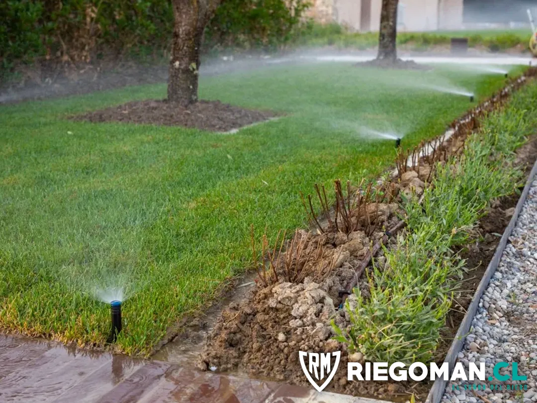Proyecto de riego automático en Lo Barnechea: jardín mixto de 4 zonas