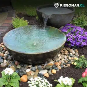Construcción de fuentes de agua ornamental en Chile — RiegoMan