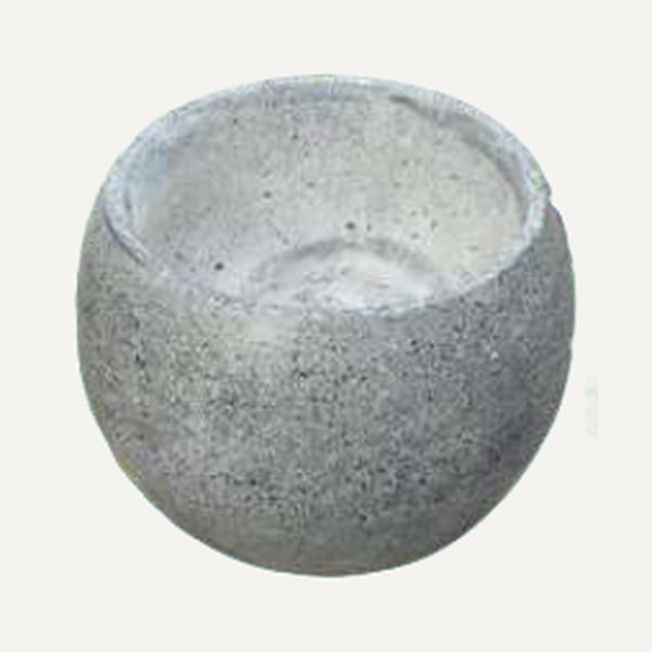 Jardinera Esfera de hormigón · Jardineras y maceteros