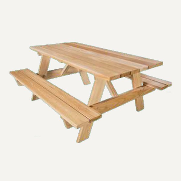 Mesa Picnic Madera de hormigón · Mesas y asientos